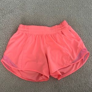 Lululemon Hotty Hot 4 inch Shorts
